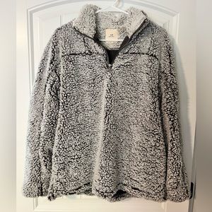 Womens 3/4 zip Fleece Pullover